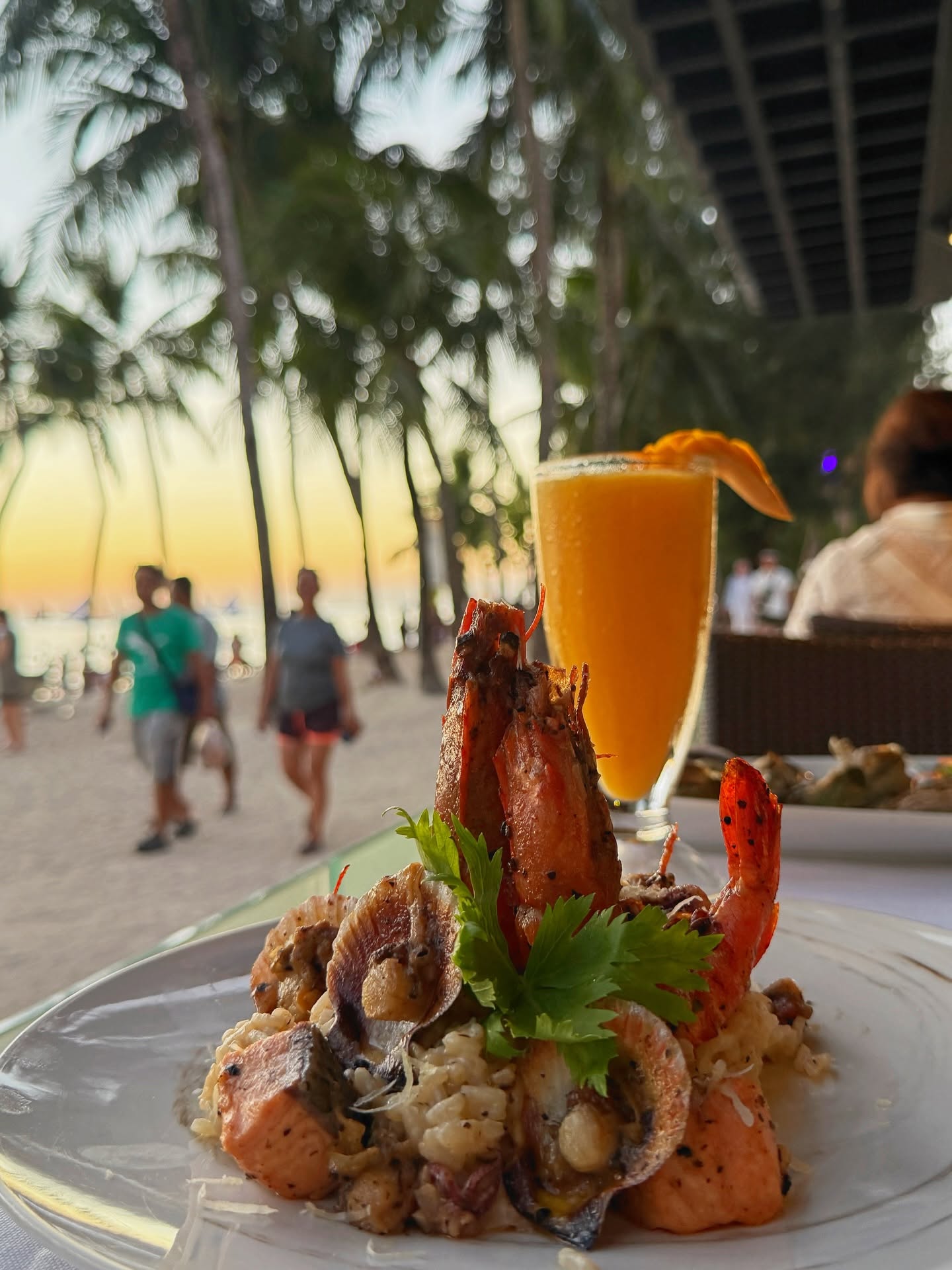 Seafood and Wine